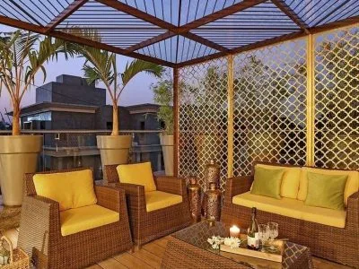 البرجولات والمساحات الخارجية — برجولات جلسات في جدة
