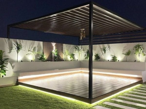 البرجولات والمساحات الخارجية — برجولات وحدائق في جدة