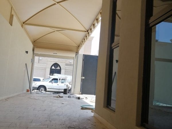 المظلات في مكة وجدة — مظلات ممرات في جدة