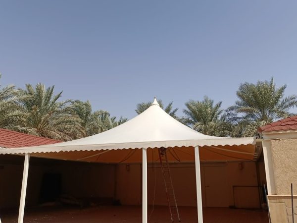 مظلات هرميه — مظلات هرمية في جدة