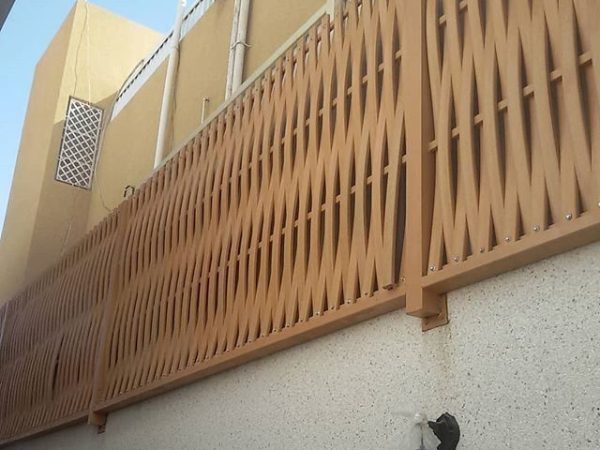سواتر خشبية — سواتر خشبية في جدة